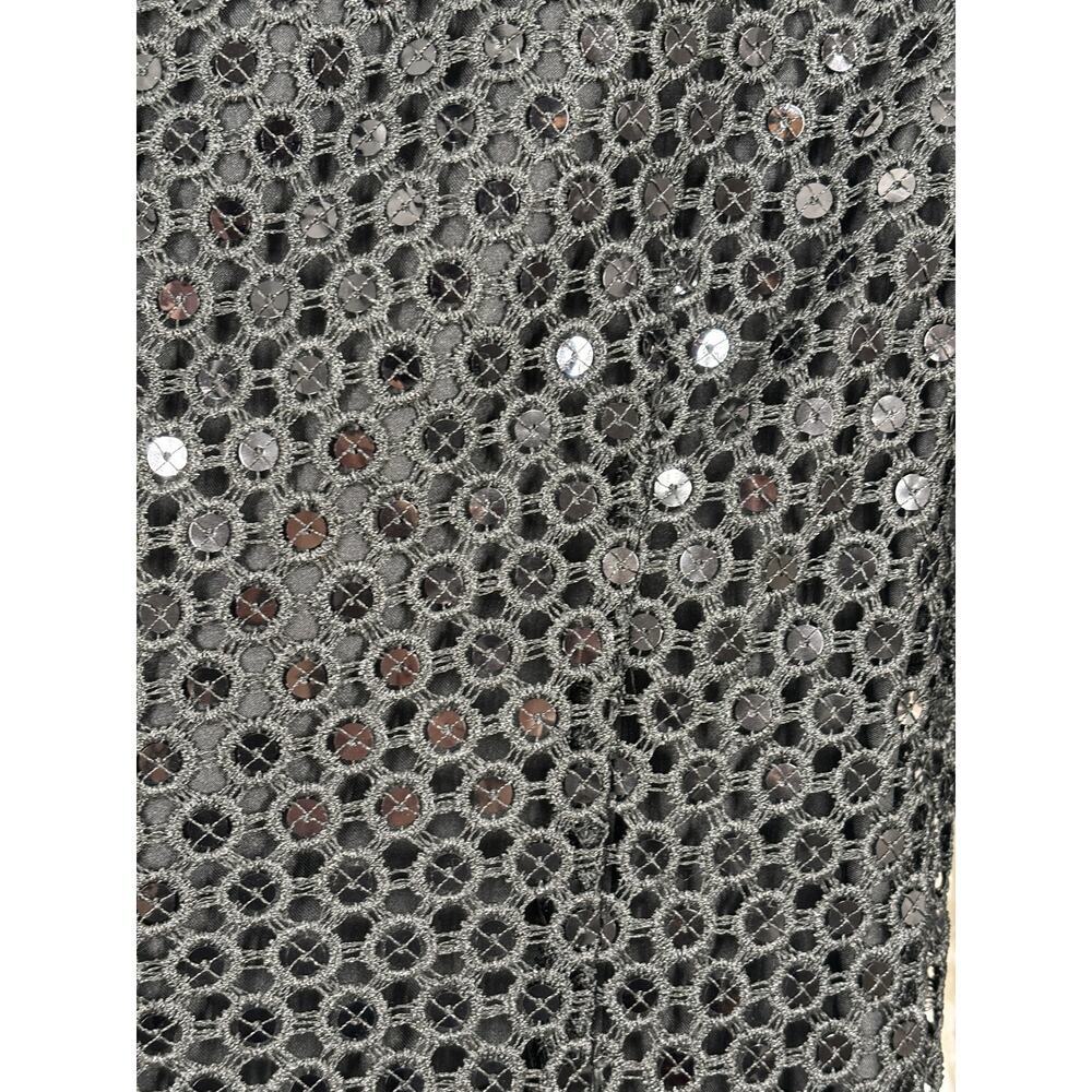 NWOT Designer Lily Pulitzer Black Sequin Aaliyah Dress Size 4 - Picture 5 of 16